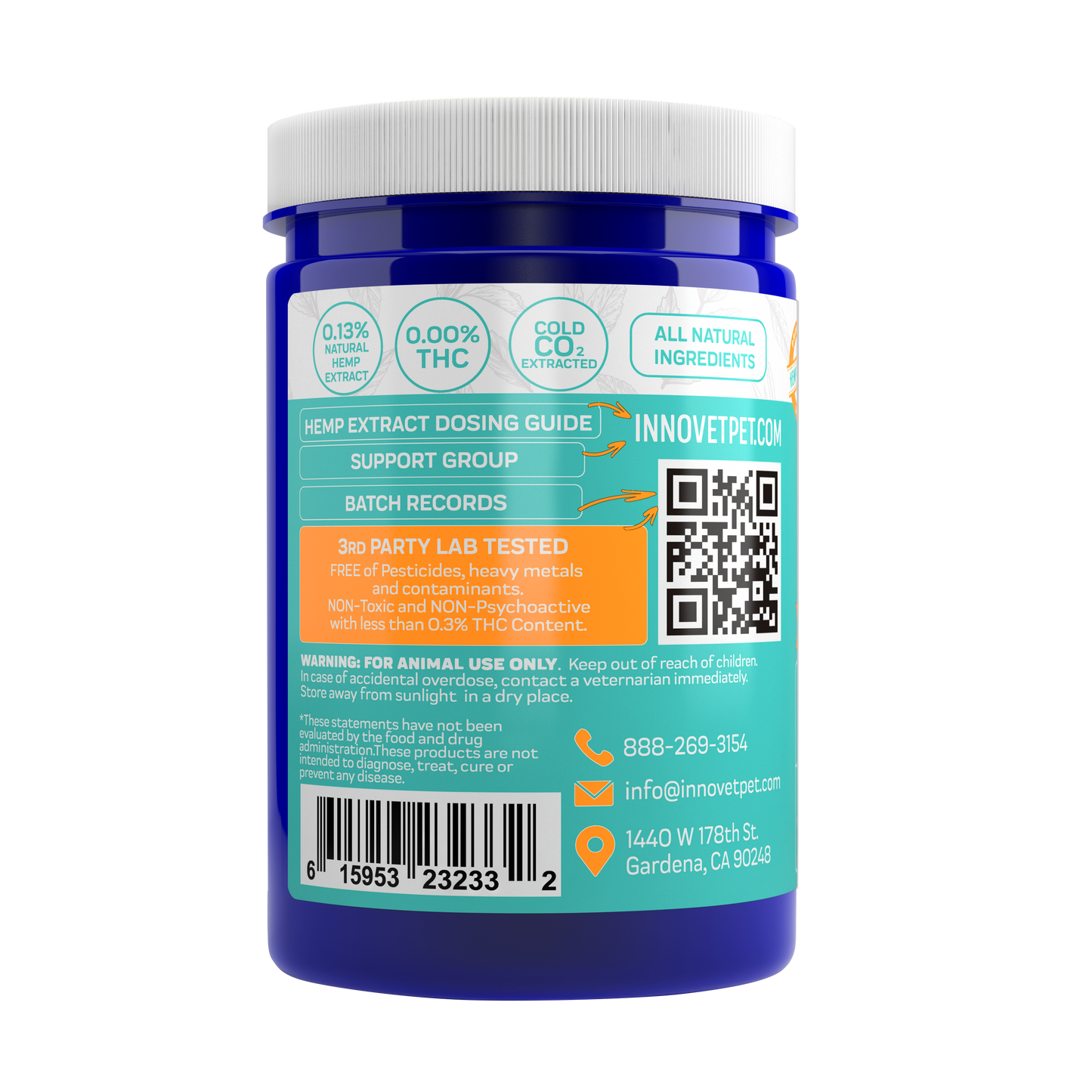 calming chew side profile