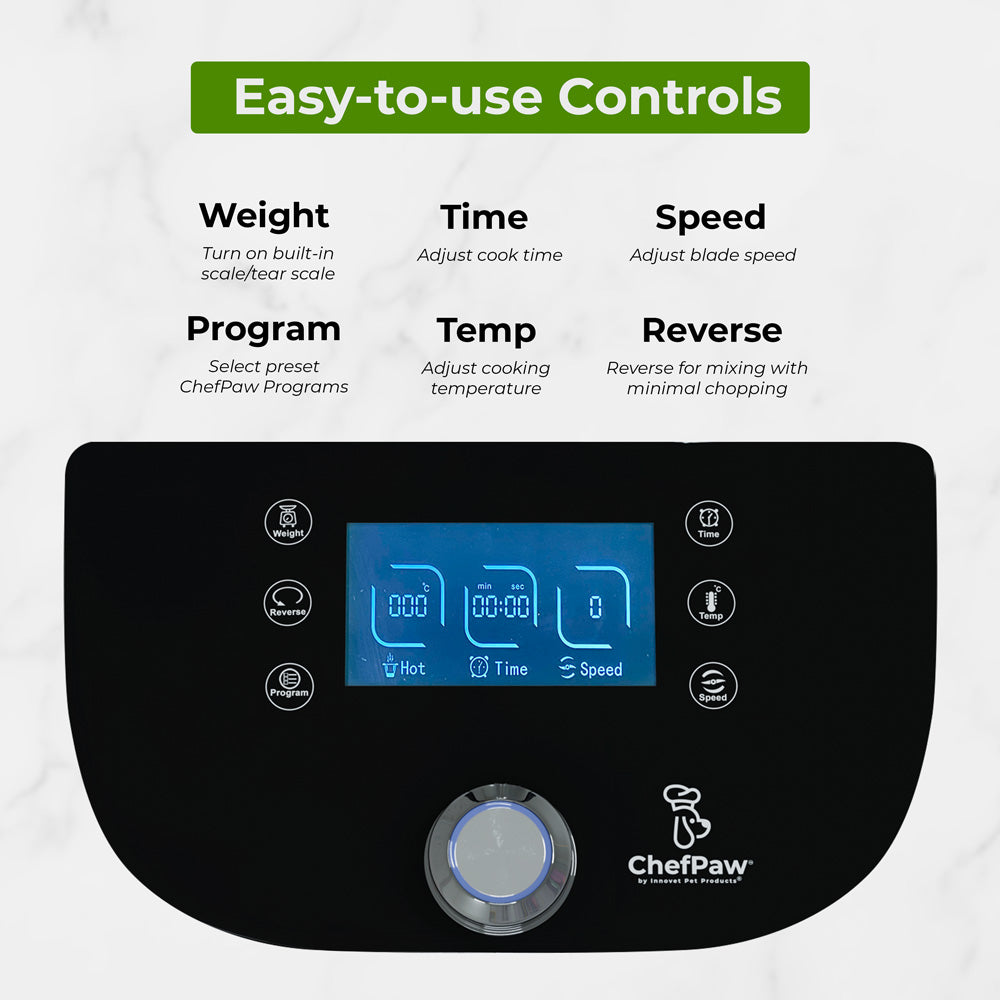 ChefPaw Use of Controls