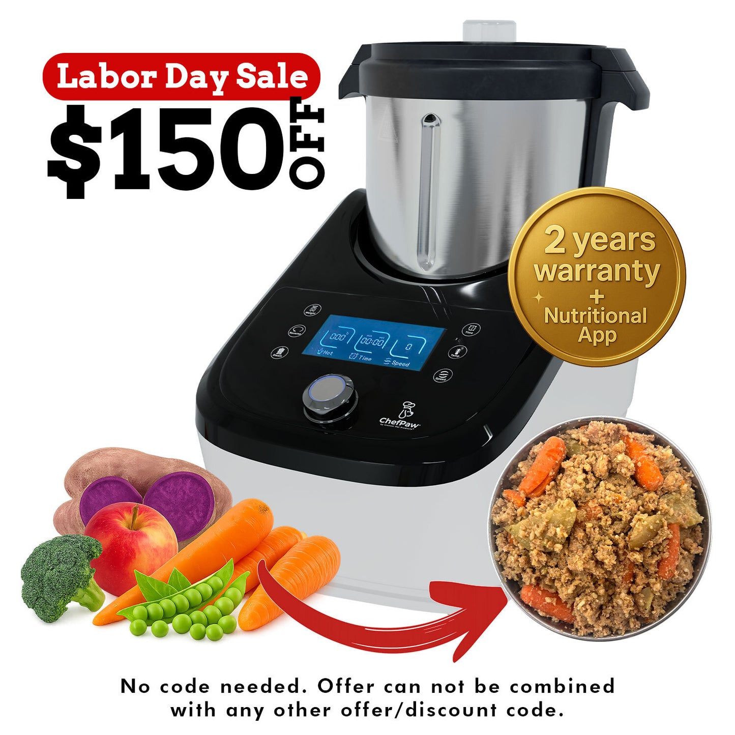 ChefPaw Dog Food Maker