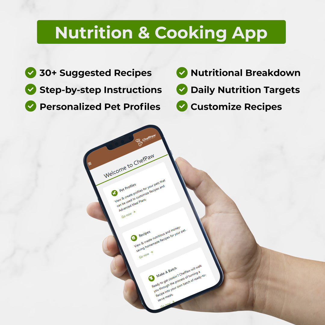 ChefPaw Nutrition & Cooking App