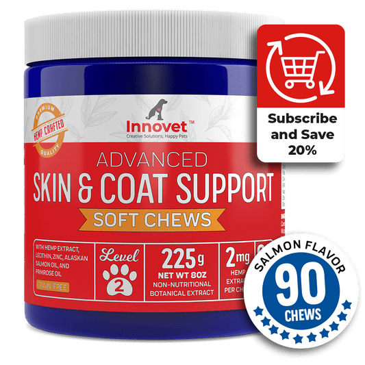 skin & coat support chews by innovet