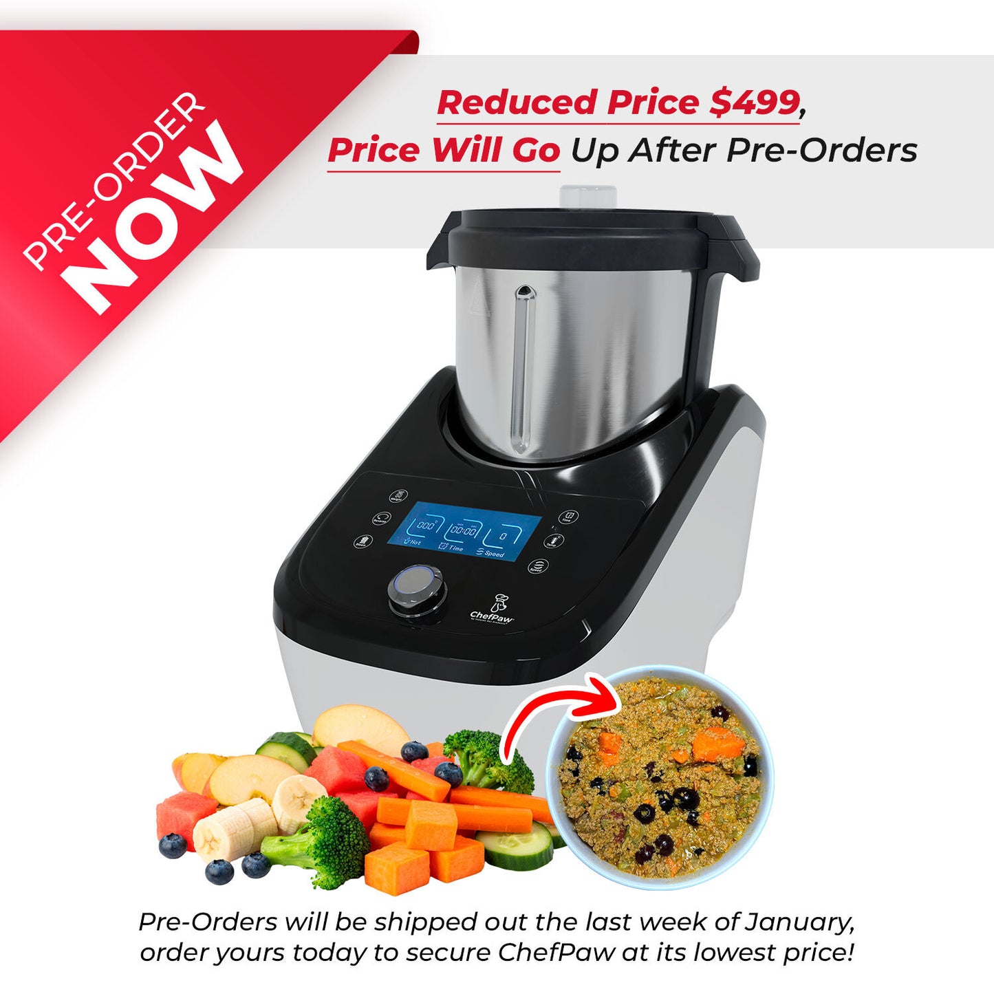 ChefPaw™ Dog Food Maker