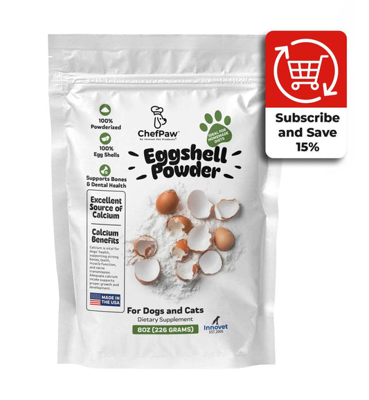 ChefPaw® Eggshell Powder for Dogs