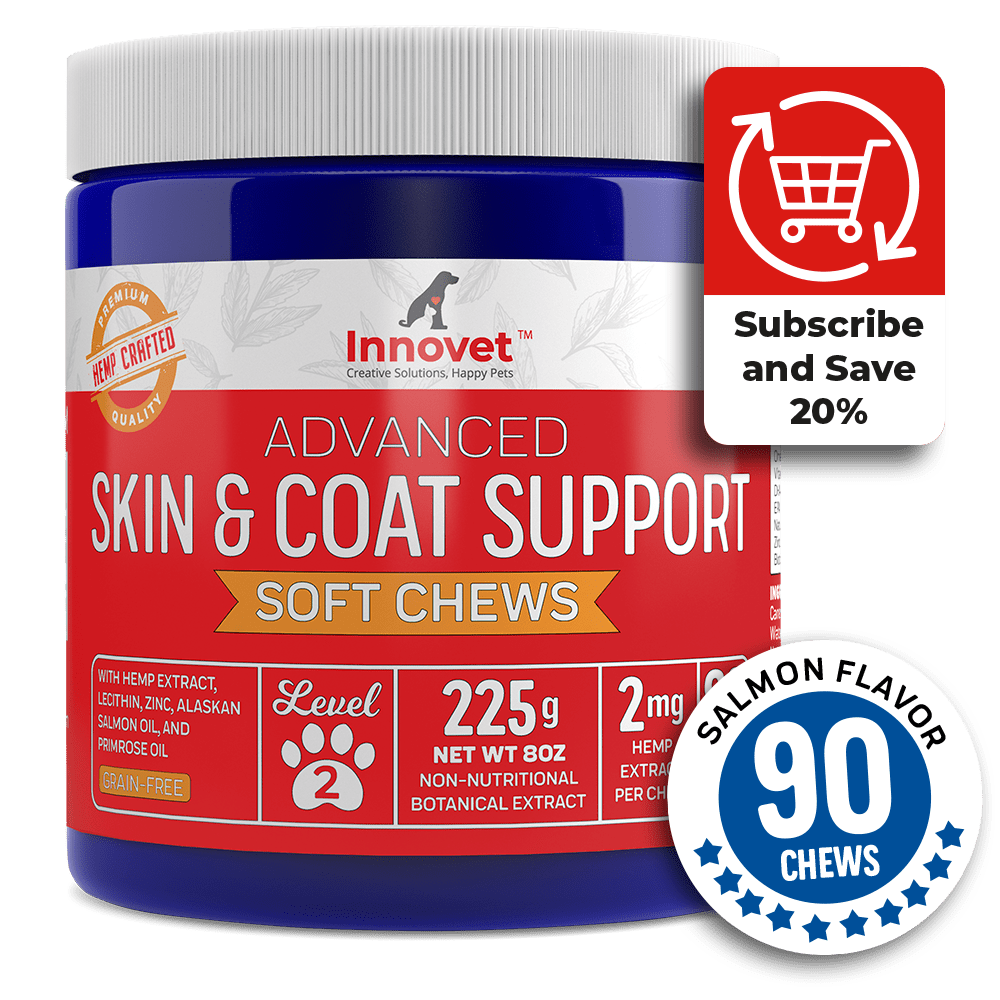 skin & coat support chews by innovet